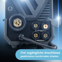 STAHLWERK CTM-250 ST Kombi-Schwei&szlig;ger&auml;t WIG + MIG/MAG + MMA/ARC + CUT/Plasma mit 200 Ampere und 45 Ampere Plasma-Funktion