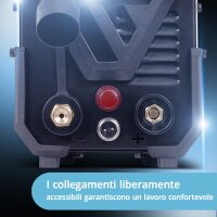 STAHLWERK Taglierina al plasma CUT 50 P | Taglierina al plasma inverter da 45 A | accensione pilota HF | display digitale | capacit&agrave; di taglio fino a 15 mm | raffreddamento intelligente