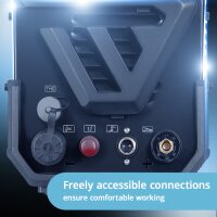 STAHLWERK Plazmov&aacute; řezačka CUT 50 P Digital | 50 A invertorov&aacute; plazmov&aacute; řezačka | HF pilotn&iacute; zapalov&aacute;n&iacute; | digit&aacute;ln&iacute; displej | THC rozhran&iacute; pro CNC | řezn&yacute; v&yacute;kon až 20 mm | plazmov&aacute; řezačka s funkc&iacute; 2T/4T