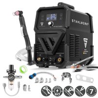 STAHLWERK plasma cutter CUT 60 P Digital | 60 A inverter...