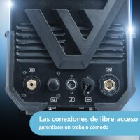 STAHLWERK Cortadora de plasma CUT 60 P Digital | Cortadora de plasma inverter 60 A | Encendido piloto HF | Pantalla digital | Interfaz THC para CNC | Capacidad de corte hasta 20 mm | Cortadora de plasma con funci&oacute;n 2T/4T