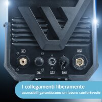 STAHLWERK Taglierina al plasma CUT 80 P Digital | Taglierina al plasma ad inverter da 80 A | accensione pilotata HF | display digitale | interfaccia THC per CNC | capacit&agrave; di taglio fino a 25 mm | taglierina al plasma con funzione 2T/4T
