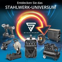 STAHLWERK AC/DC WIG 200 Puls ST | WIG-Schwei&szlig;ger&auml;t mit 200 Ampere | AC/DC WIG und MMA/E-Hand Kombi-Inverter | 2T / 4T-Modus | D&uuml;nnblech geeignet | AC-Modus f&uuml;r Aluminium | Hotstart und Anti-Stick