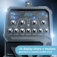 STAHLWERK AC/DC TIG 200 Pulse ST | Saldatrice TIG da 200 ampere | Inverter combinato AC/DC TIG e MMA/E-Hand | Modalit&agrave; 2T / 4T | adatta per lamiere sottili | Modalit&agrave; AC per alluminio | Avviamento a caldo e antistick