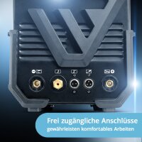 STAHLWERK AC/DC WIG 200 Puls ST | WIG-Schwei&szlig;ger&auml;t mit 200 Ampere | AC/DC WIG und MMA/E-Hand Kombi-Inverter | 2T / 4T-Modus | D&uuml;nnblech geeignet | AC-Modus f&uuml;r Aluminium | Hotstart und Anti-Stick