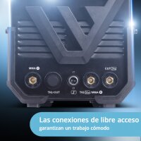 Soldadora STAHLWERK AC/DC TIG 200 CUT ST - Soldadora Combi 200 A TIG MMA con cortadora de plasma 45 A CUT, apta para ALU