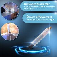 STAHLWERK SRG 300 Pro | Appareil de nettoyage électrochimique des cordons de soudure avec 10-30 A | Compact et puissant | Appareil de décapage électrolytique des cordons de soudure pour la passivation et la finition des soudures