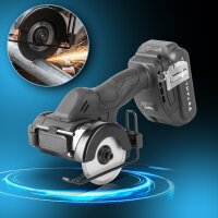 STAHLWERK MAW-20 ST mini cordless angle grinder with 2000 mAh battery | Hand-held angle grinder for cutting metal, tiles and wood | Electric mini saw with brushless technology