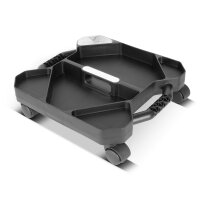 STAHLWERK werkplaatscaddy RTC-100 ST | Verrijdbare gereedschapskoffer | Kleine werkplaatswagen met 5 vakken | Trolley | Montagehulp | Compacte gereedschapskoffer op wielen | Draagvermogen 45 kg