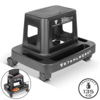 STAHLWERK werkplaatskruk MWH-135 ST | 135 kg belastbaar |...