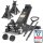 STAHLWERK jack and jacking stand set | 3 t load capacity | hydraulic maneuvering jack and 2 height-adjustable jacking stands | car jack with double lifting piston for cars, SUVs & vans