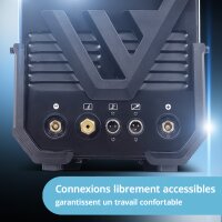STAHLWERK Poste &agrave; souder AC/DC TIG 200 ST Digital | Poste &agrave; souder combin&eacute; 3 en 1 | Fonction Spot | Fonction Clean int&eacute;gr&eacute;e | Inverseur TIG/MMA de 200 A adapt&eacute; &agrave; laluminium | R&eacute;glable &agrave; distance | Panneau de commande num&eacute;rique