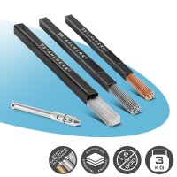 STAHLWERK TIG welding rod set | ER70S-G3 steel + ER307Si...