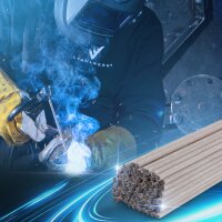 STAHLWERK rod electrode set with waterproof storage box | Welding rods AWS E6013 RR in electrode quiver | 60 electrodes value pack | 2.0 x 300 mm | 2.5 x 350 mm | 3.2 x 350 mm