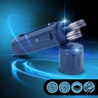 STAHLWERK rod electrode set with waterproof storage box | Welding rods AWS E6013 RR in electrode quiver | 60 electrodes value pack | 2.0 x 300 mm | 2.5 x 350 mm | 3.2 x 350 mm