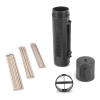 STAHLWERK rod electrode set with waterproof storage box | Welding rods AWS E6013 RR in electrode quiver | 60 electrodes value pack | 2.0 x 300 mm | 2.5 x 350 mm | 3.2 x 350 mm