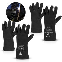 STAHLWERK Schweißerschutzhandschuhe 2er Set extra...