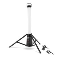 B-Ware:LED Turm Baustrahler 360° 30 Watt Akku-Bauleuchte