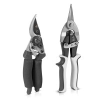 STAHLWERK Gartenschere & Metallschere Set –...