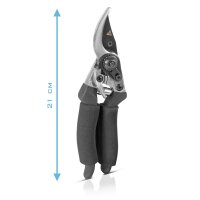 STAHLWERK-saks og metalsaksesæt - professionelt skæreværktøj til have, planter og metal