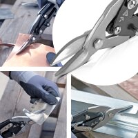 STAHLWERK-saks og metalsaksesæt - professionelt skæreværktøj til have, planter og metal