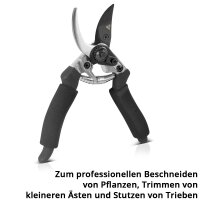 STAHLWERK-saks og metalsaksesæt - professionelt skæreværktøj til have, planter og metal