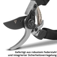 STAHLWERK-saks og metalsaksesæt - professionelt skæreværktøj til have, planter og metal