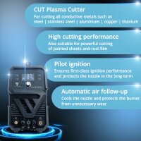 Plasmaschneider CUT 80 P Digital THC