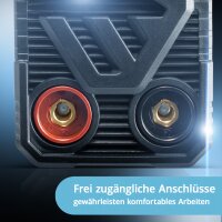 STAHLWERK Elektroden-Schweißgerät ARC 200 MD mit 200 Ampere| Vollausstattung | Schweißhelm | Elektroden | Gerätewagen | DC MMA/E-Hand | Lift-TIG| Hot-Start | Smartkühlung | Single-Board | Sehr kompakt