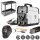 STAHLWERK ARC 200 Puls Pro soldadora de electrodo con 200 amperios | casco de soldador totalmente equipado | electrodos | carro de equipamiento | MMA / E-Hand | inversor Lift-TIG | tecnología IGBT y función de pulsos