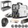 STAHLWERK ARC 200 Puls Pro soldadora de electrodo con 200 amperios | casco de soldador totalmente equipado | electrodos | carro de equipamiento | MMA / E-Hand | inversor Lift-TIG | tecnología IGBT y función de pulsos