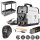 STAHLWERK ARC 200 Puls Pro soldadora de electrodo con 200 amperios | casco de soldador totalmente equipado | electrodos | carro de equipamiento | MMA / E-Hand | inversor Lift-TIG | tecnología IGBT y función de pulsos