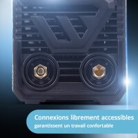 STAHLWERK Poste de soudage ARC 200 MD Digital avec 200 ampères | équipement complet | casque de soudage | électrodes | chariot déquipement | DC MMA/E-Hand | Lift-TIG | écran numérique | ARC-Force | VRD | refroidissement intelligent