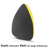 STAHLWERK excenterschuurmachine ES-150 ST | Krachtige handschuurmachine 350 watt | Krachtig en trillingsarm | Borstelloze vlakschuurmachine | Schuurmachine in een set met twee handschuurblokken P80-P320