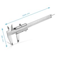 Juego de herramientas de precisión STAHLWERK para medir y marcar | 3 piezas | Calibre de marcado 0-200 mm | Calibre 0-150 mm | Ángulo de tope 400 mm | Medición precisa en ingeniería mecánica o en el taller de carpintería