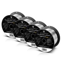 STAHLWERK sæt med 4 FLUX rørtråde...