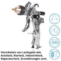 STAHLWERK Pistola a spruzzo HVLP SG-250 ST | Pistola a...