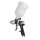 Pistola a spruzzo per verniciatura HVLP aria compressa 3,5 bar 1,4 mm ugello 25 tazza di miscelazione 650 ml