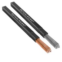 Sada příslušenství STAHLWERK TIG | 26dílná sada opotřebitelných dílů TIG | magnetický držák hořáku | 3 drátěné kartáče | 1 pár kožených rukavic | 2 x svařovací tyče TIG 2,4 mm (ocel, nerezová ocel - každá 1 kg)