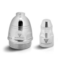 Sada příslušenství pro plazmové řezačky STAHLWERK | držák plazmového a TIG hořáku | ochranné rukavice proti teplu PSA | čistič trysek (0,8-1,9 mm) s pilníkem v koženém pouzdře | sada opotřebitelných dílů P-80 25 ks.