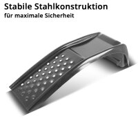 STAHLWERK Auffahrrampen | 2 Stahl-Auffahrrampen mit 3.6 t...
