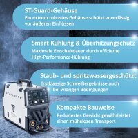 B-Ware:Kombi-Schweißgerät mit Plasmaschneider CTM-250 Puls Pro