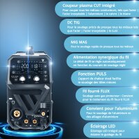 B-Ware:Kombi-Schweißgerät mit Plasmaschneider CTM-250 Puls Pro