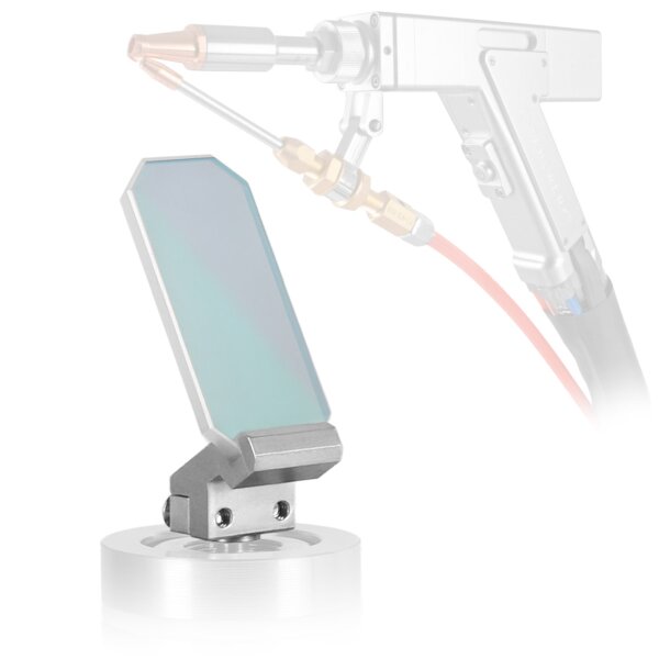 STAHLWERK reflector mirror for SUP 20T laser welding head | Replacement mirror 30 x 14 x 2 mm with holder | Suitable for 1064 nm fiber lasers | Premium accessories for hand-held laser welding machines