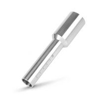 STAHLWERK nozzle holder FT 80 | Nozzle connector for hand-held laser welding machines | Focus tube 12 x 80 mm | Nozzle connector tube | Laser welding accessories | Laser welding gun SUP 20T | SUP 23T