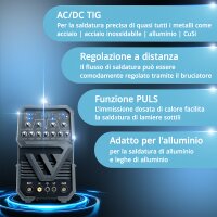 B-Ware:AC/DC WIG 200 Puls ST WIG-Schwei&szlig;ger&auml;t