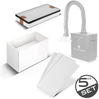STAHLWERK 5-teiliges Filter-Set für Rauchabsaugung...