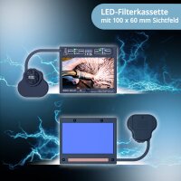 STAHLWERK Casque de soudage automatique BULLET 3-en-1 | Casque de soudage avec cagoule de soudage | Masque de soudage avec reproduction des couleurs r&eacute;elles True-Colour | Obscurcissement automatique DIN 4 -DIN 13| Classe optique 1/1/1/2