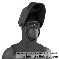 STAHLWERK Casque de soudage automatique TITAN 3-en-1 | Casque de soudage avec cagoule | Rendu des couleurs r&eacute;elles True-Colour | M&eacute;moire des t&acirc;ches | Obscurcissement automatique DIN 4 - DIN 14 | Classe optique 1/1/1/1