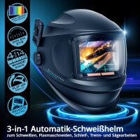 STAHLWERK Automatik-Schweißhelm MASTER 3-in-1 im...